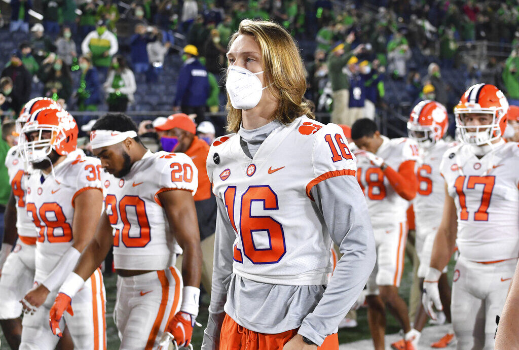 Trevor Lawrence, Clemson (six games)
